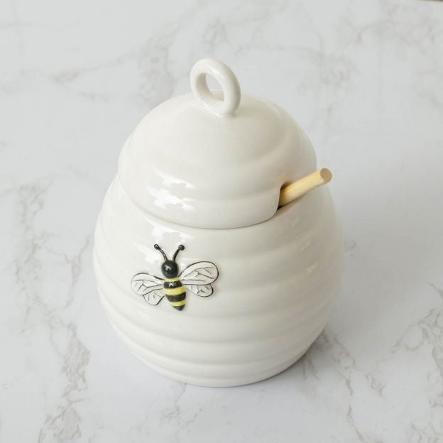 Honey Pot With Dipper