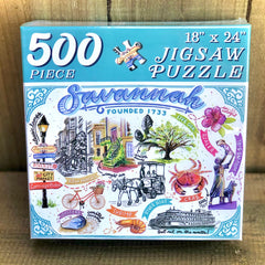 Savannah Travel Journal Puzzle