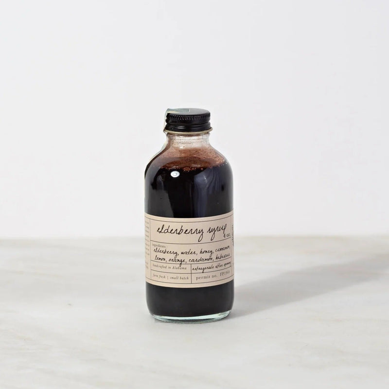 Elderberry Syrup by Stone Hollow Farmstead