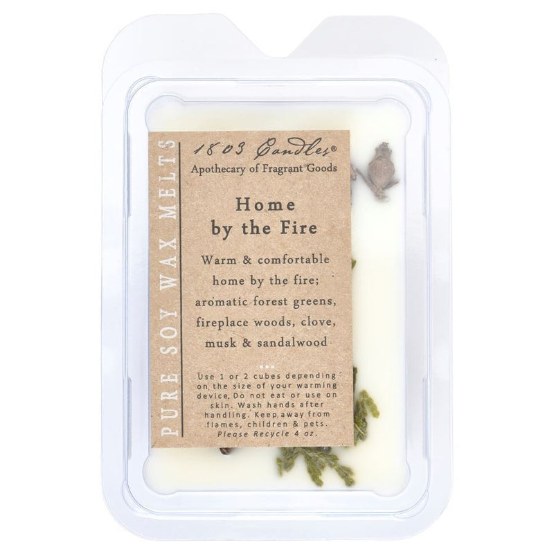 Home By the Fire Soy Melts by 1803 Candles