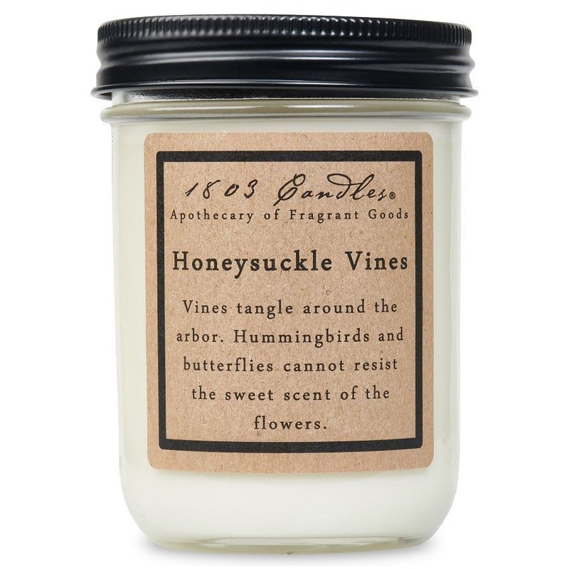 Honeysuckle Vines Soy Candle by 1803 Candles