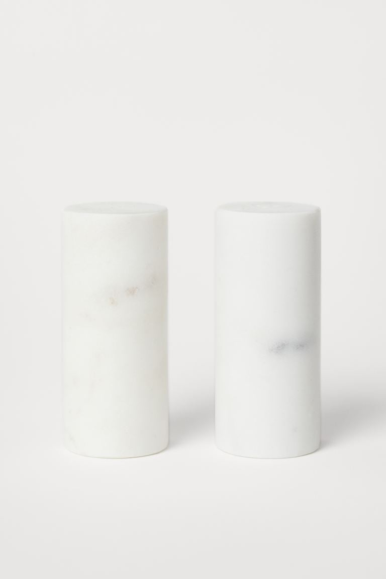 Marble Salt and Pepper Shaker