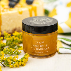 Raw Frosted Turmeric Honey