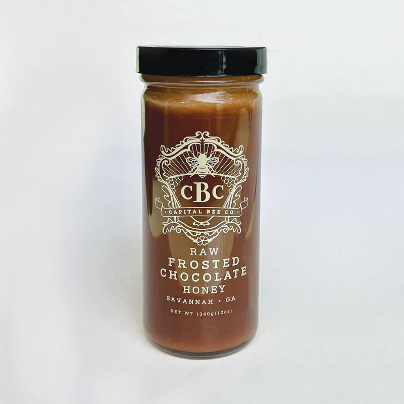 Raw Frosted Chocolate Honey