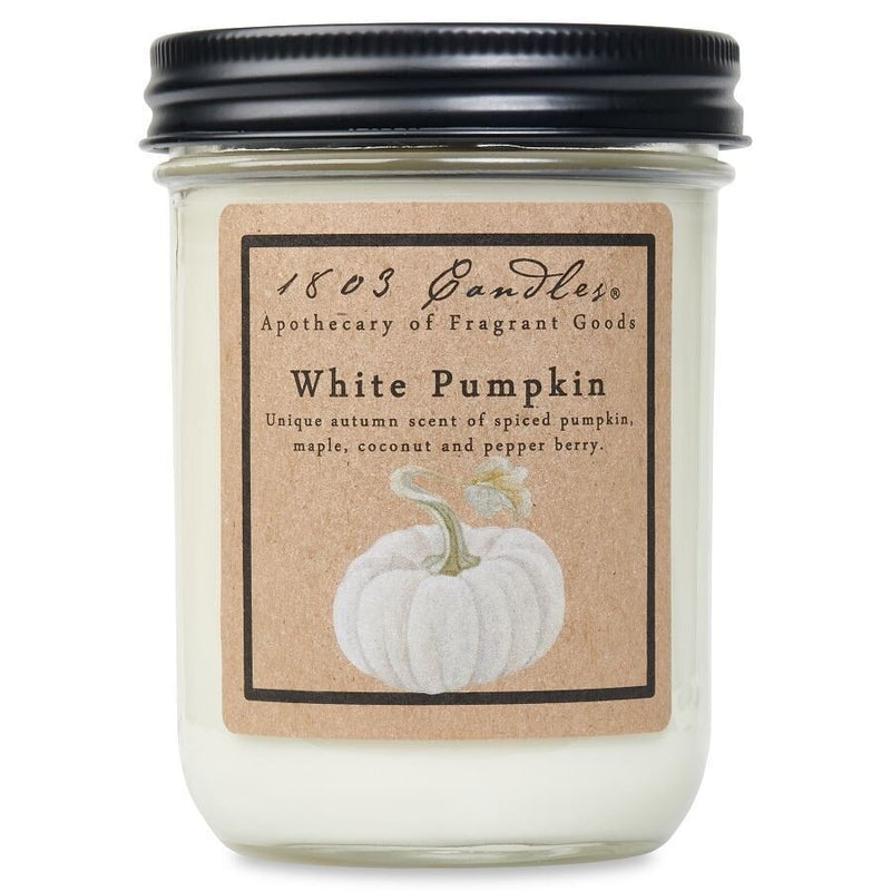 White Pumpkin Soy Candle 14oz