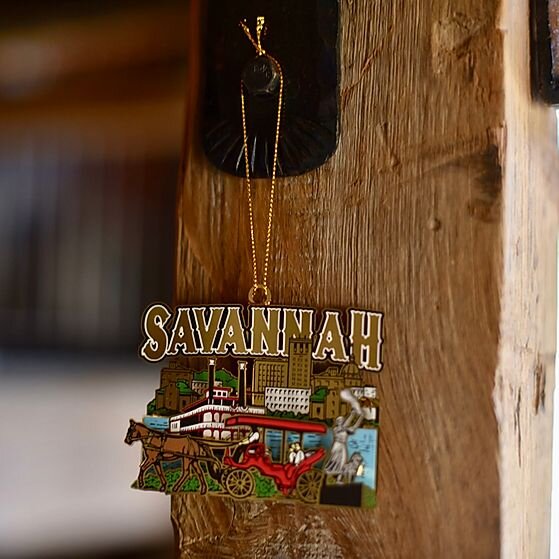Savannah Collage Ornament