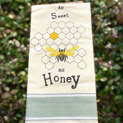 Sweet As Honey Honeycomb Tea Towel