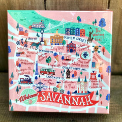 Savannah Map 500 Piece Puzzle