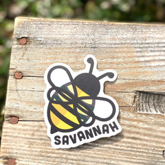 Savannah Bee Sticker