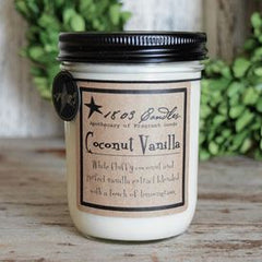 Coconut Vanilla Soy Candle 14oz