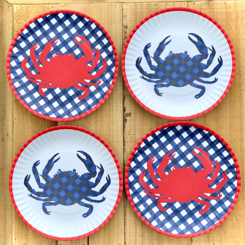 Crab Melamine Plates