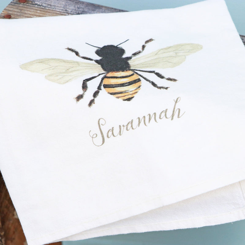 "Savannah" Bee Flour Sack Towel