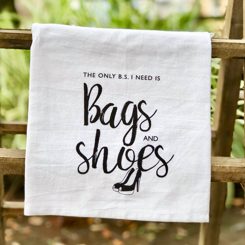 Bags & Shoes Tea Towel