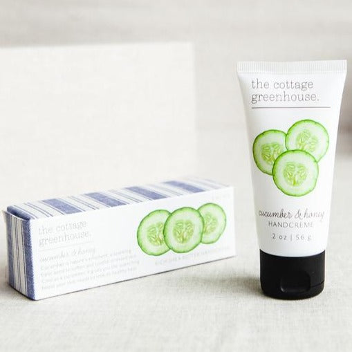 Cucumber & Honey Travel Size Handcreme by The Cottage Greenhouse