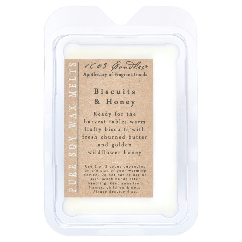 Biscuits & Honey Soy Melts by 1803 Candles