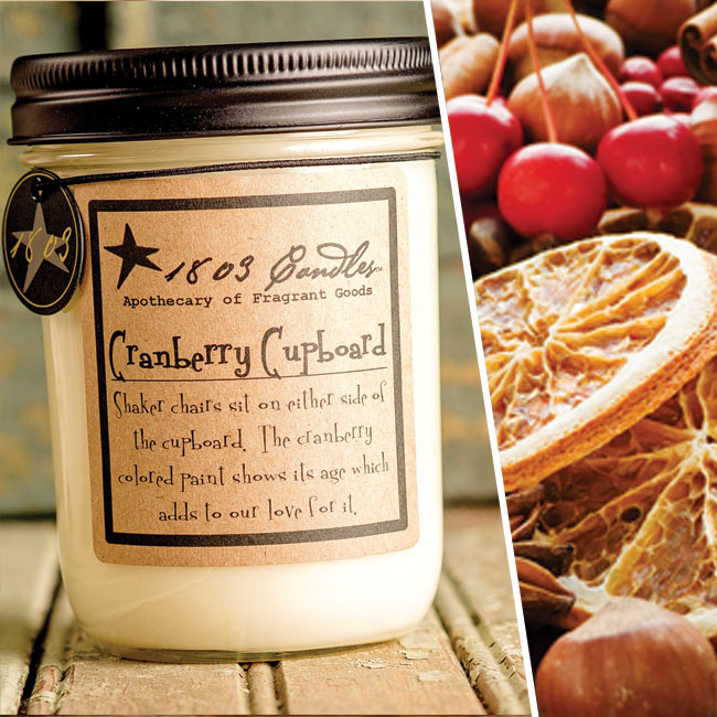 Cranberry Cupboard Soy Candle 14oz