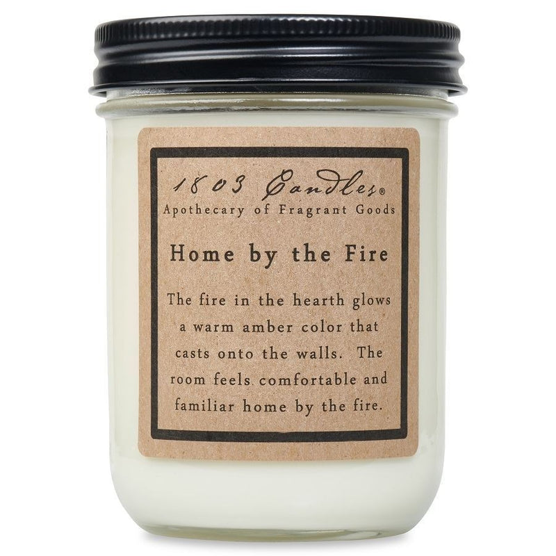 Home By the Fire Soy Candle by 1803 Candles