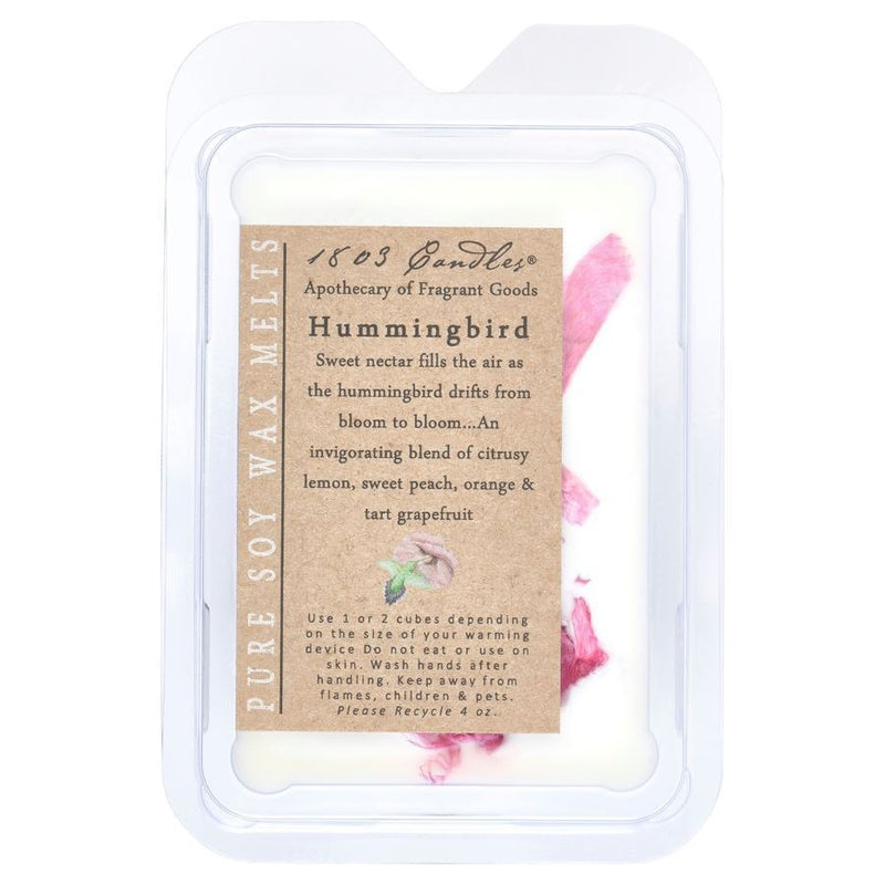 Hummingbird Soy Melts by 1803 Candles