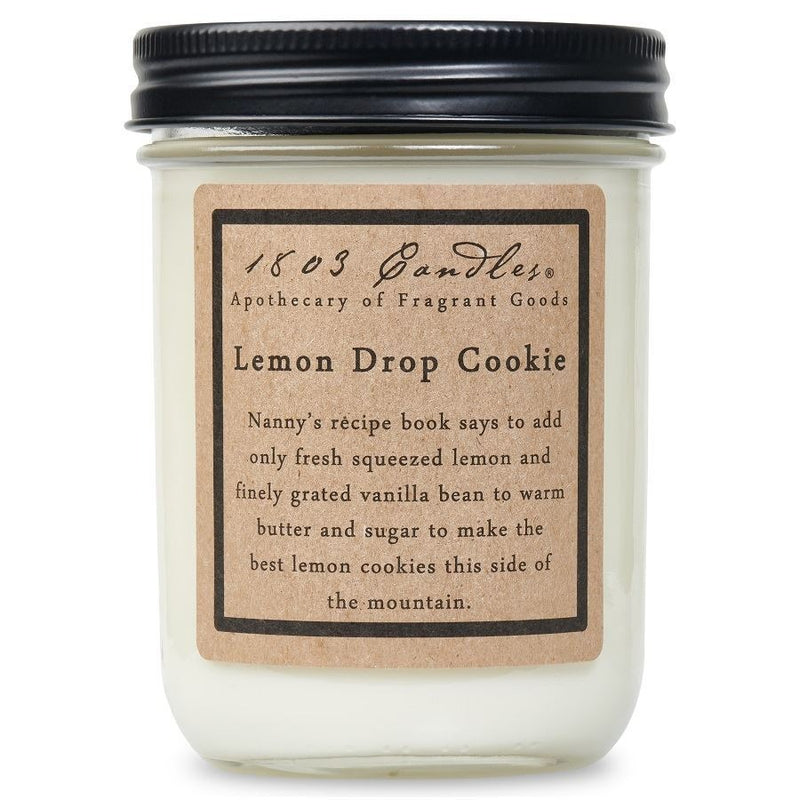 Lemon Drop Cookie Soy Candle by 1803 Candles
