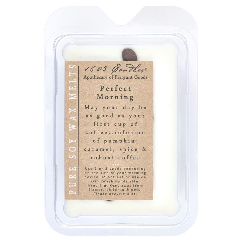 Perfect Morning Soy Melts by 1803 Candles