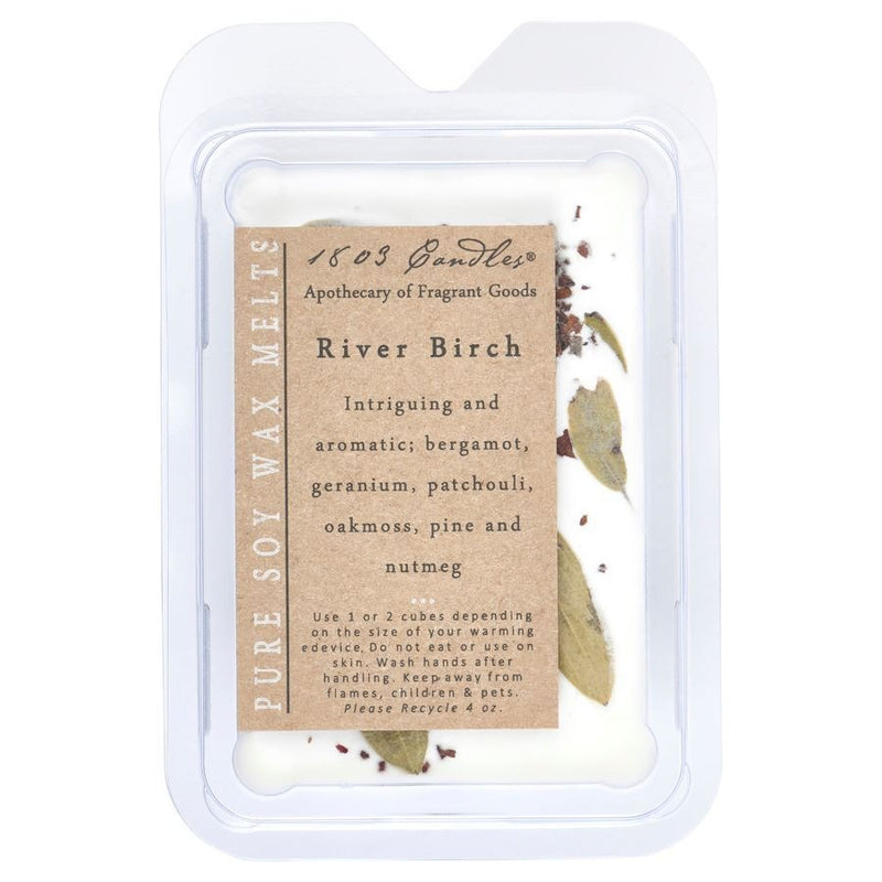 River Birch Soy Melts by 1803 Candles